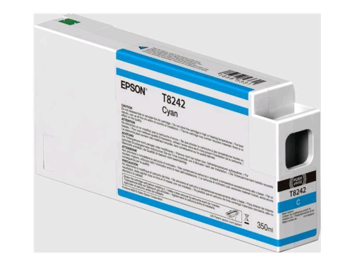 EPSON T8242 CARTUCCIA CIANO 350 ML EPSON ULTRACHROME HDX / ULTRACHROME HD PER SURECOLOR SC-P6000, SC-P7000, SC-P7000V, SC-P8000, SC-P9000, SC-P9000V